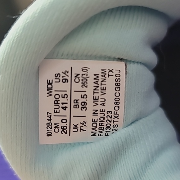 ASICS Women's GT-1000 Eggplant/Aquamarine Size 9.5 - Picture 13 of 14